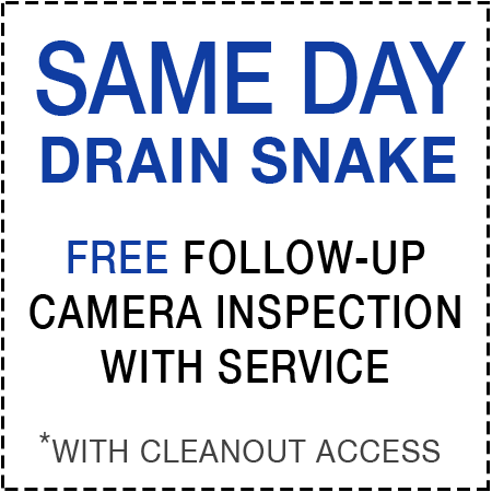 Same Day Drain Service - Call For Details